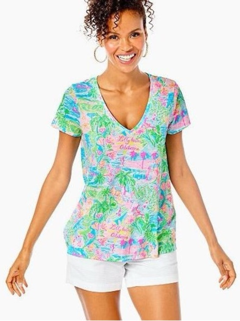 Lilly loves California Etta tee